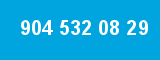904 532 08 29 904 532 08 29